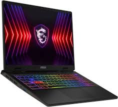 MSI Sword 16 HX B14VFKG-202US Intel Core i7-14650HX 16GB DDR5 RAM 1TB SSD Nvidia GeForce RTX 4060 8GB DDR6 Graphics 16? FHD Anti-Glare 144Hz IPS SteelSeries 24-Zone RGB Backlit English Keyboard with Anti-Ghost Key Windows 11 Home Cosmos Gray